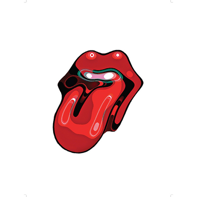 Bigger Bang Liquid Tongue 2005 Lithograph