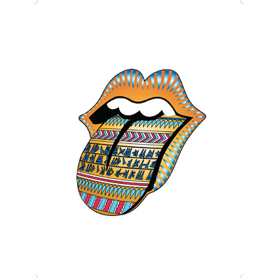 Bridges to Babylon Tongue 1997 Lithograph