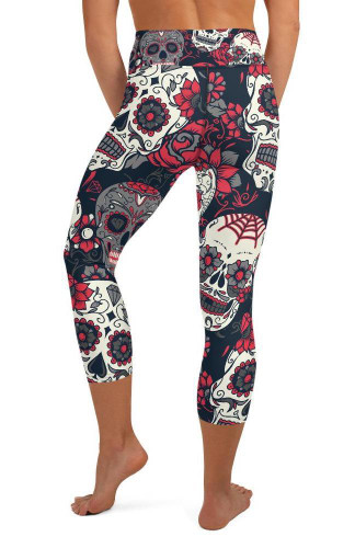 Doknula Yoga Capri Leggings