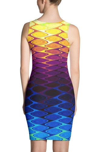 Cilma Sublimation Cut & Sew Dress