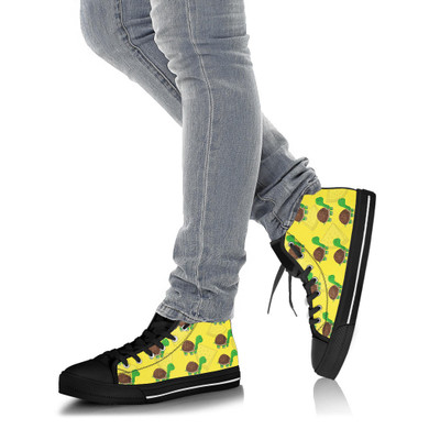 Turtle High-top custom shoes