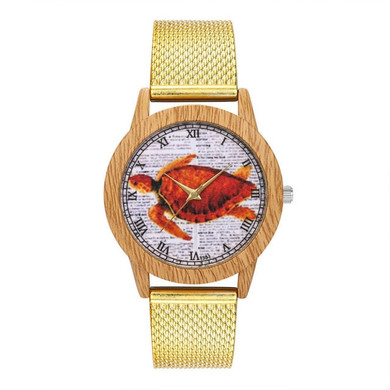 Turtle  Silicone Strap Watch