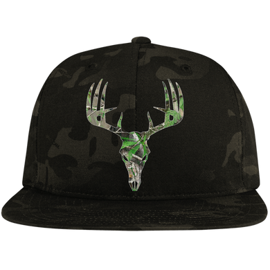 STC19 Sport-Tek Flat Bill High-Profile Snapback Hat