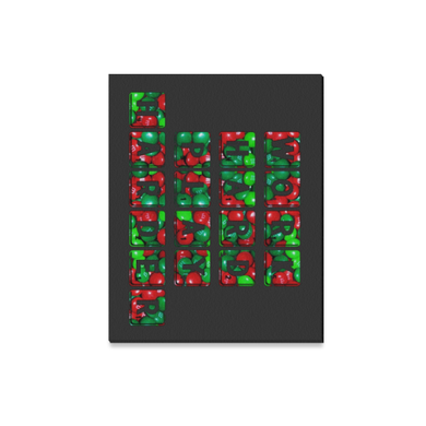 Work Hard Play Harder mms Canvas Print 20"x16"