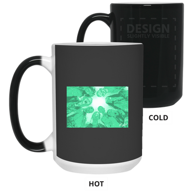 Zombies are Coming 15 oz. Color Changing Mug