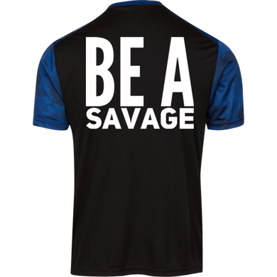 Be a Savage Sport-Tek CamoHex Colorblock T-Shirt