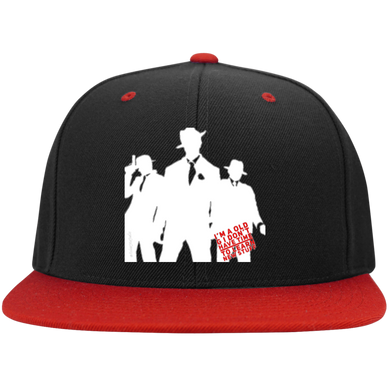 I'm a Old G  Sport-Tek Flat Bill High-Profile Snapback Hat