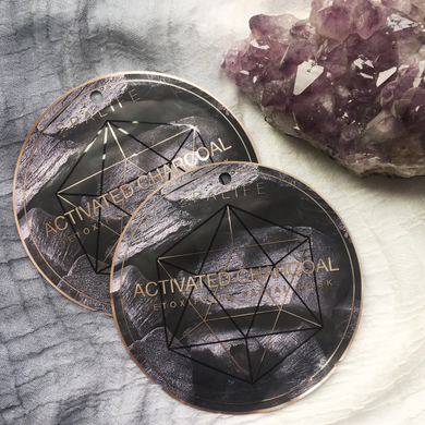 Activated Charcoal & Rose Gold Detoxifying Facial Mask