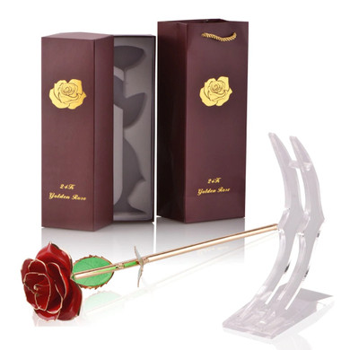 24k Gold Dipped Immortal Beauty and the Beast Rose