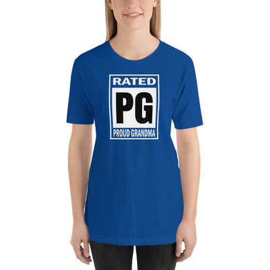 Rated PG Proud GrandMa - Short-Sleeve Unisex T-Shirt