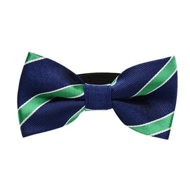 Classic Stripe Bow Tie Adjustable Collar for Dogs