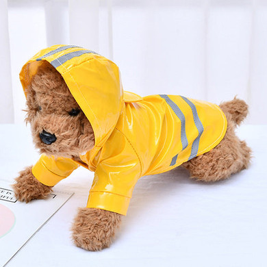 Dog Reflective Raincoat