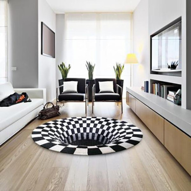 50% OFF-Vortex Illusion Rug
