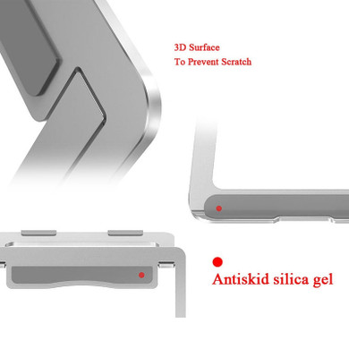 Foldable Laptop Stand  Aluminum Adjustable