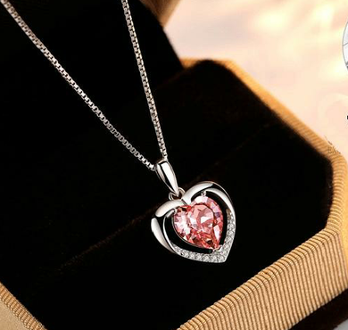 Crystal Heart Pendant
