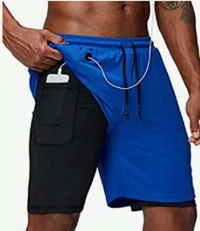 Running Shorts Men 2 In 1