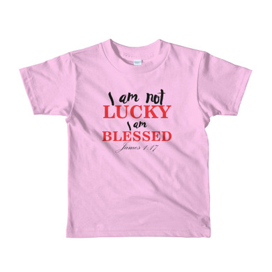 I Am Blessed Short Sleeve Kids
