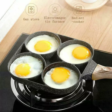 4-hole Fried Egg Burger Pan