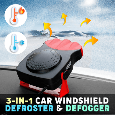 3-in-1 Car Windshield Defroster & Defogger