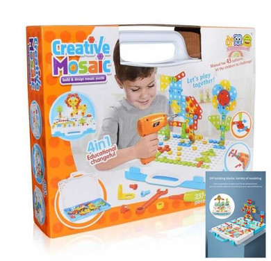 Kids Drill Screw Nut Puzzle Toys game for creativity and logic!