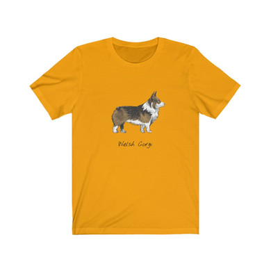 Sketch Art Corgi Tee