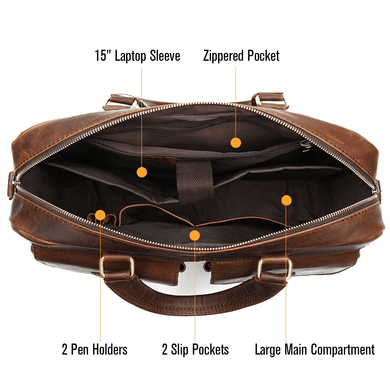EVANS Briefcase & Laptop Bag EVANS Briefcase & Laptop Bag