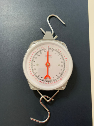 Spring scale with Hook 110 LBS Capacity Balanza for produce