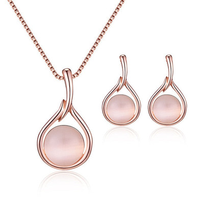 Women Elegant Bridal Jewelry Set