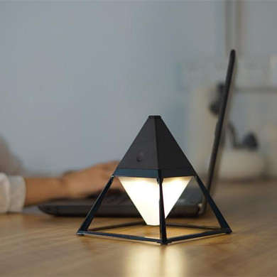 Pyramid Lamp Art Deco Pyramid Lamp Art Deco