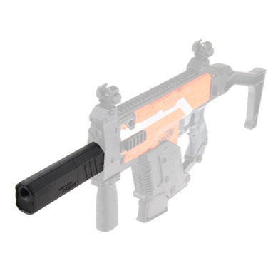Worker Mod  Kriss Vector Style Suppressor 3D Printed for Barrel Tube Nerf Modify Toy