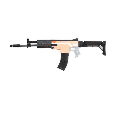 Worker Mod DIY Imitation AK-12 Kits No.153 B-02 kits ( B.A.M.F Stock ) 3D Printed for Nerf Stryfe Modify Toy