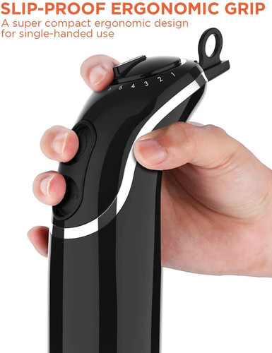 KOIOS 800-Watt/ 12-Speed Immersion Hand Blender, 4-in-1 Set