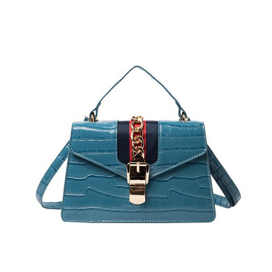 High Quality Luxury Crocodile PU Handbag