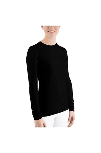 Rash Guard pour femmes noir