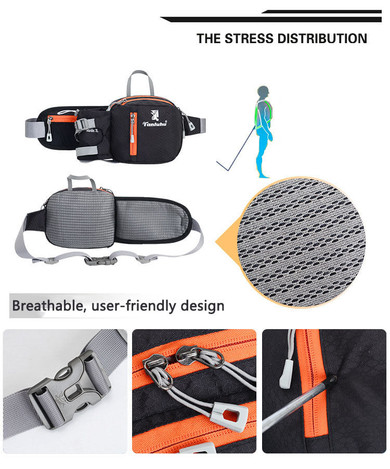 Waist Belt Pack Outdoor Marathon Gym Sport Fitness Water Bottle Pouch