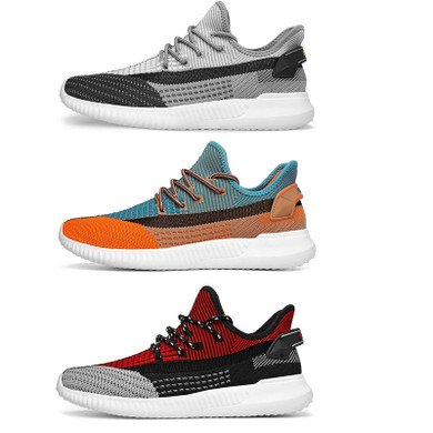 Men Sneakers Light Breathable Casual Shoes Mesh Fashion Stylish