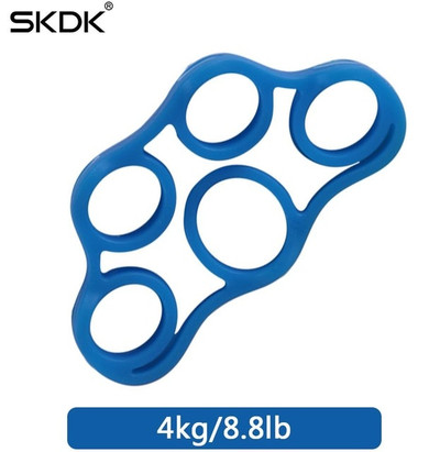 1PC Finger Hand Grip Silicone Strength Trainer Ring Gripper Gym Fitness Training Power Hand Grips