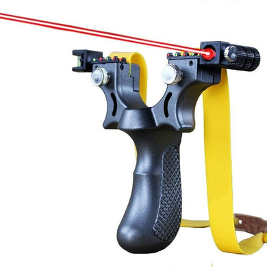 New Resin Slingshot Catapult with Flat Rubber Band