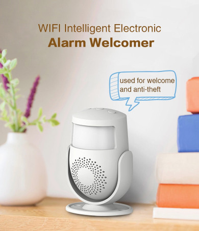 Wireless Intelligent Greeting Welcome Doorbell PIR Infrared Motion Sensor