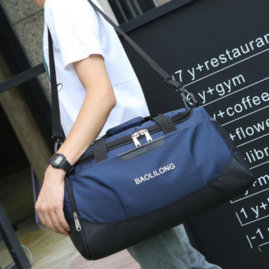 Large Sports Gym Bag With Shoes Pocket Men/Women Outdoor Waterproof Fitness