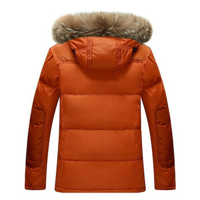 Winter Fashion Men's Thermal Hooded Jacket
