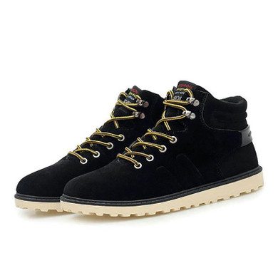 Men's Lace-Up Handmade Ankle Casual Boots