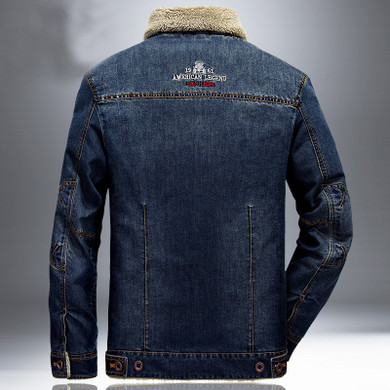 Fashion Autumn Winter Men's Jeans Jacket