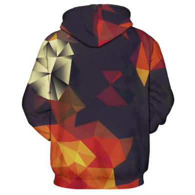 Men/Women Hoodies with Print Color Blocks 3d Sweatshirts