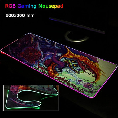800x300 Big Large LED RGB Lighting Gaming Mousepad 800x300 Big Large LED RGB Lighting Gaming Mousepad