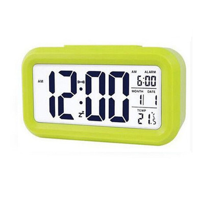 Voice Alarm Intelligent Smart Clock Creative Students Mute LED