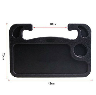 Portable Car Laptop Computer Desk Mount Stand Steering Wheel Eat Work