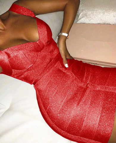 Sexy V Neck Backless Purple Shining Women Bandage Dress Designer Fashion Sparkly Party Dress Sexy V Neck Backless Purple Shining Women Bandage Dress Designer Fashion Sparkly Party Dress