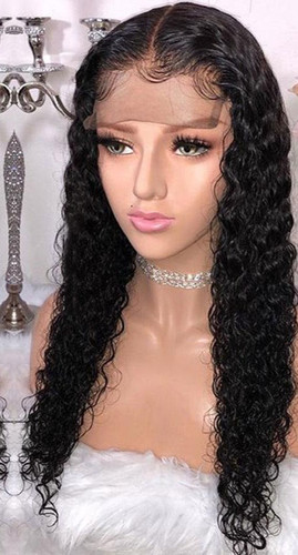 Elva Hair 13x6 Curly Lace Front Human Hair Wigs Pre Plucked Hairline Brazilian Remy Hair Lace Wig With Baby Hair Natural Color