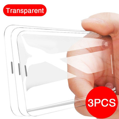 9itech 3PCS Full Cover Protective glass on For iPhone 11 Pro Max tempered Glass Film On iPhone X XR XS Max Screen Protector Curved Edge